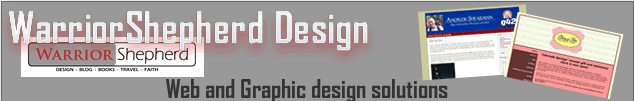 WarriorShepherd Design - Excellence, Integrity, Professionalism